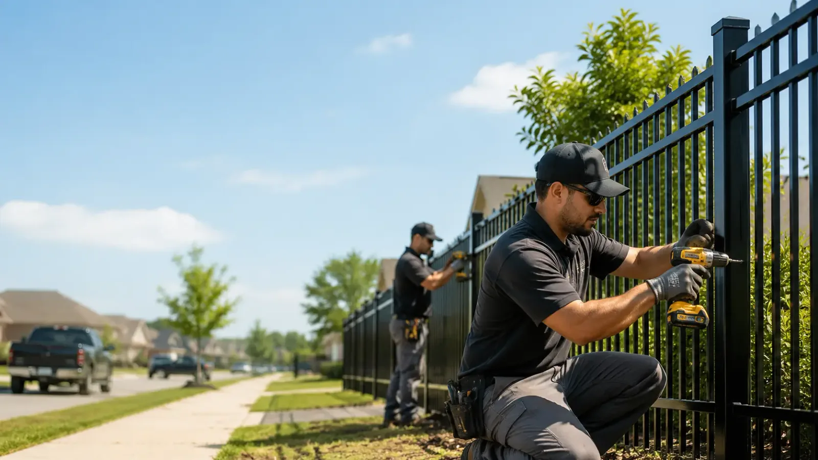 Metal Fence Installation in Hull, IL